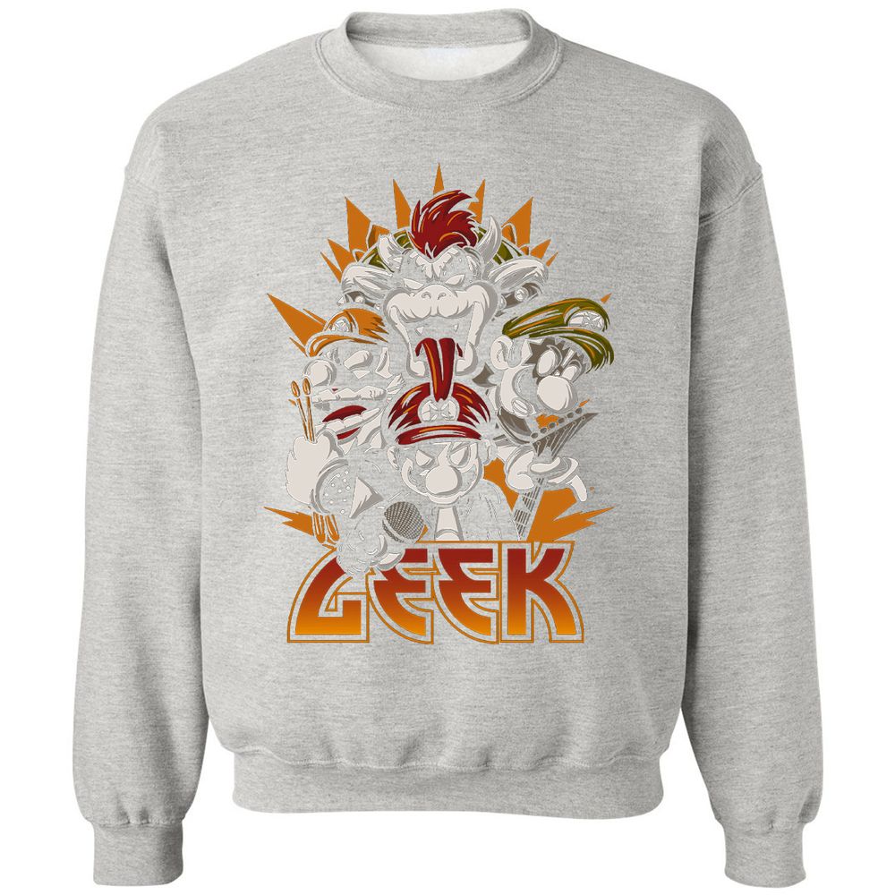 Classic Unisex Sweatshirt - HKNGYSHR - Ash - 8