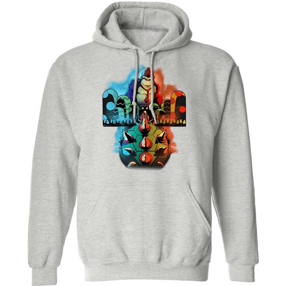 Classic Unisex Hoodie - VR7JBH66 - Ash - 8