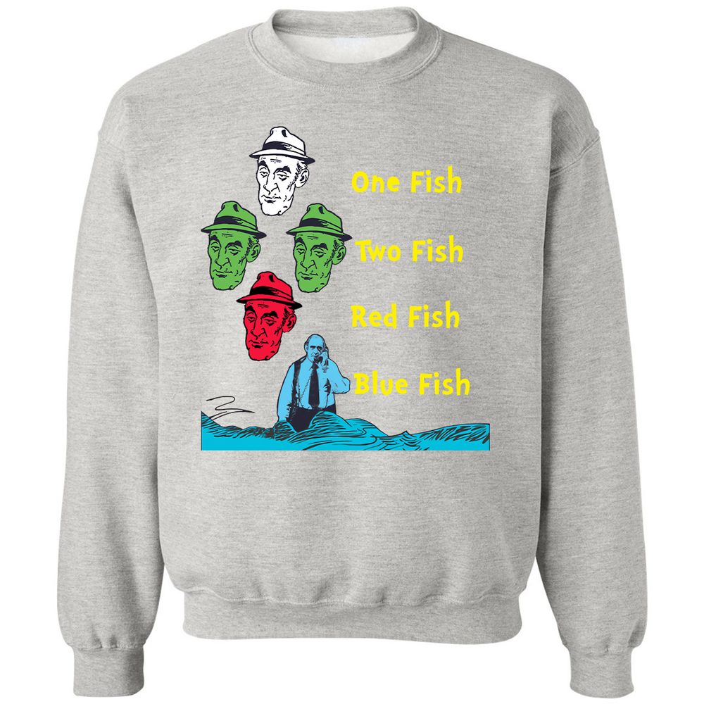 Classic Unisex Sweatshirt - AKYK9ANG - Ash - 8