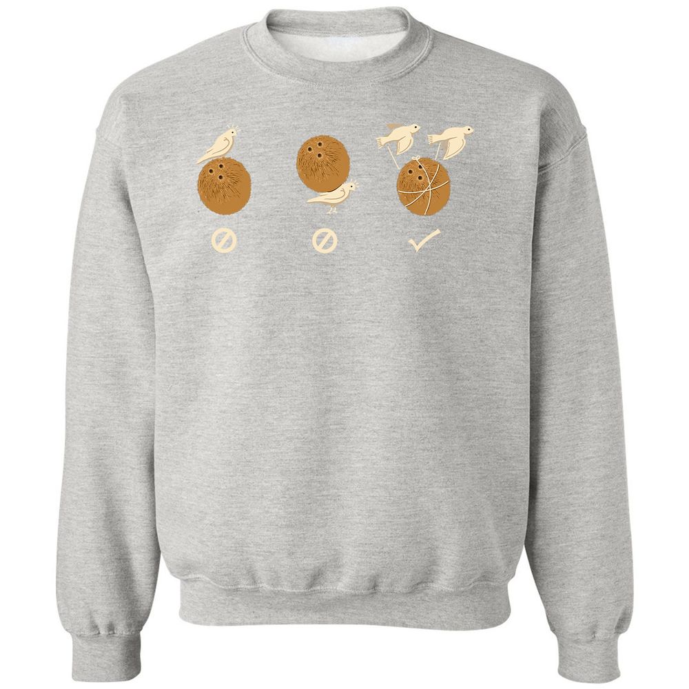 Classic Unisex Sweatshirt - FMVA5VE7 - Ash - 8