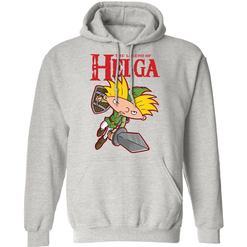 Classic Unisex Hoodie - TN8PBZ3F - Ash - 8