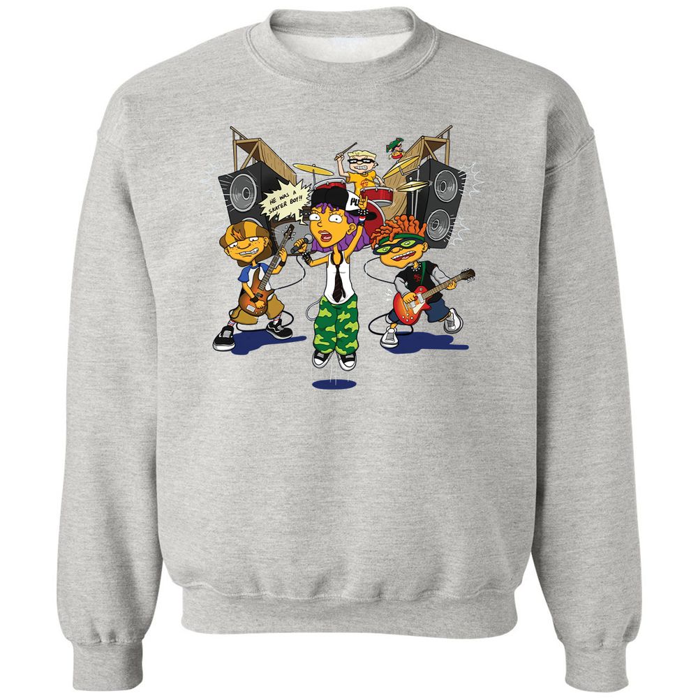 Classic Unisex Sweatshirt - DKS3ZM4Z - Ash - 8