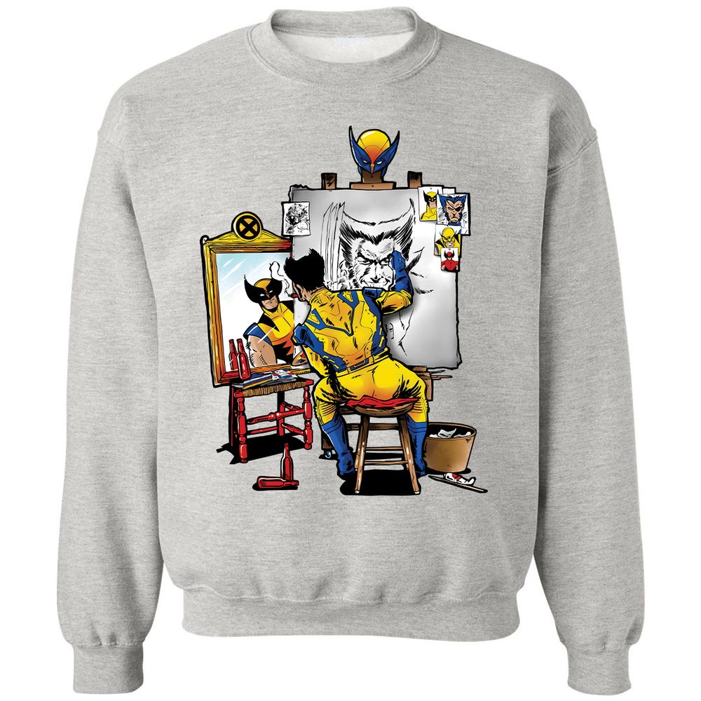 Classic Unisex Sweatshirt - 8WF791JR - Ash - 8