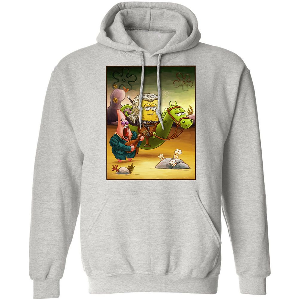 Classic Unisex Hoodie - RG2PEGPR - Ash - 8