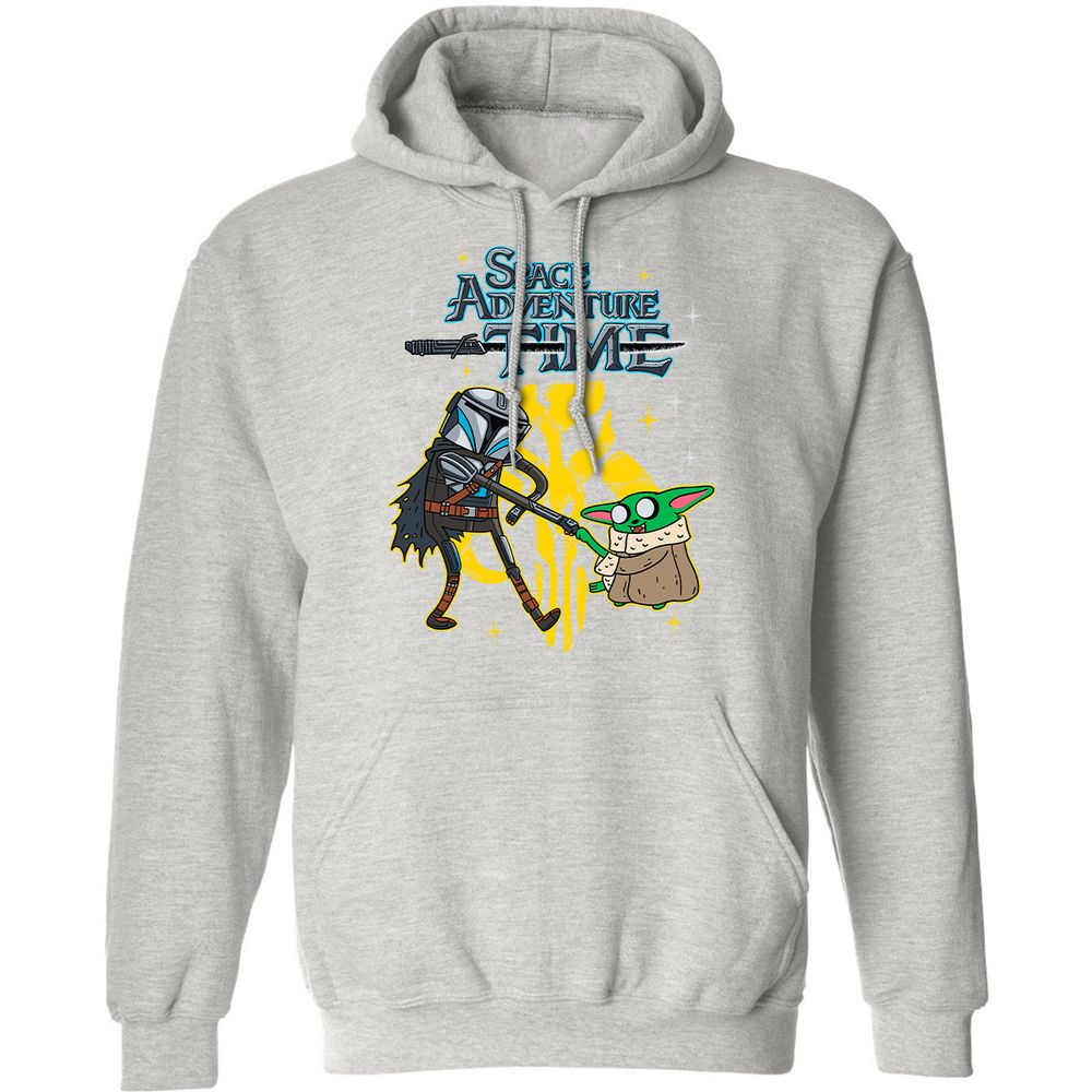 Classic Unisex Hoodie - 9URRFVMK - Ash - 8