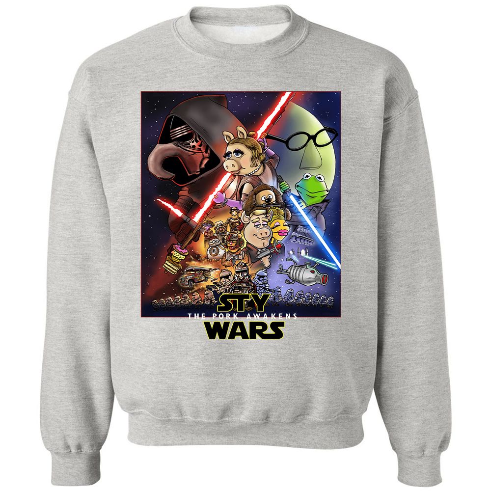 Classic Unisex Sweatshirt - UNQ9U3K5 - Ash - 8