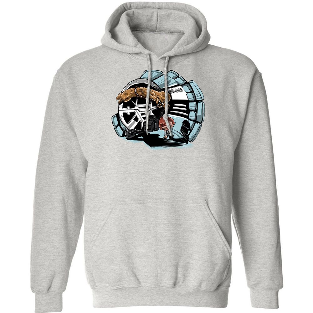 Classic Unisex Hoodie - L163GDNK - Ash - 8