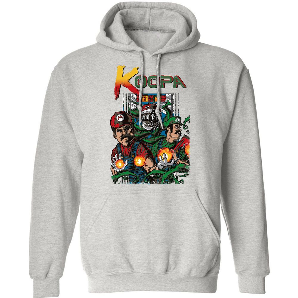 Classic Unisex Hoodie - AY778Q64 - Ash - 8