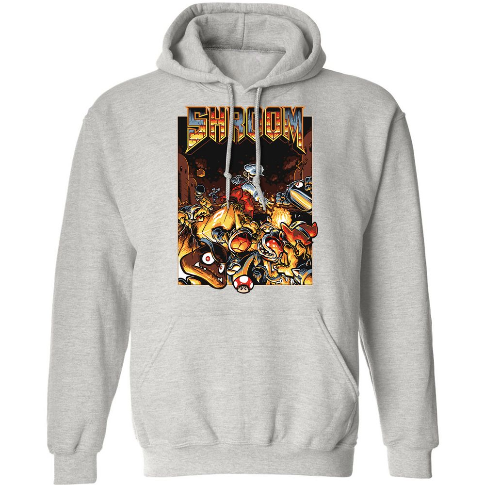 Classic Unisex Hoodie - EYEMH145 - Ash - 8