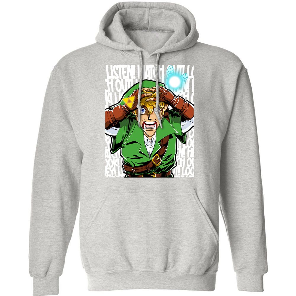 Classic Unisex Hoodie - KJEK48KP - Ash - 8