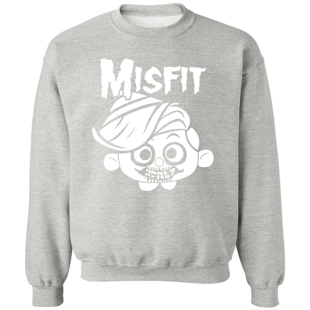 Classic Unisex Sweatshirt - EVJFJDSB - Ash - 8