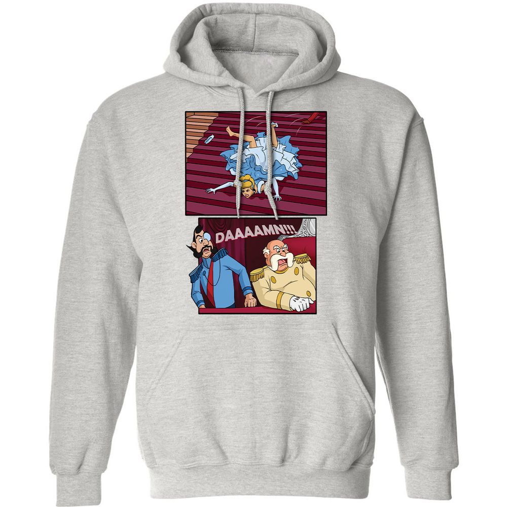 Classic Unisex Hoodie - GBRBV56L - Ash - 8