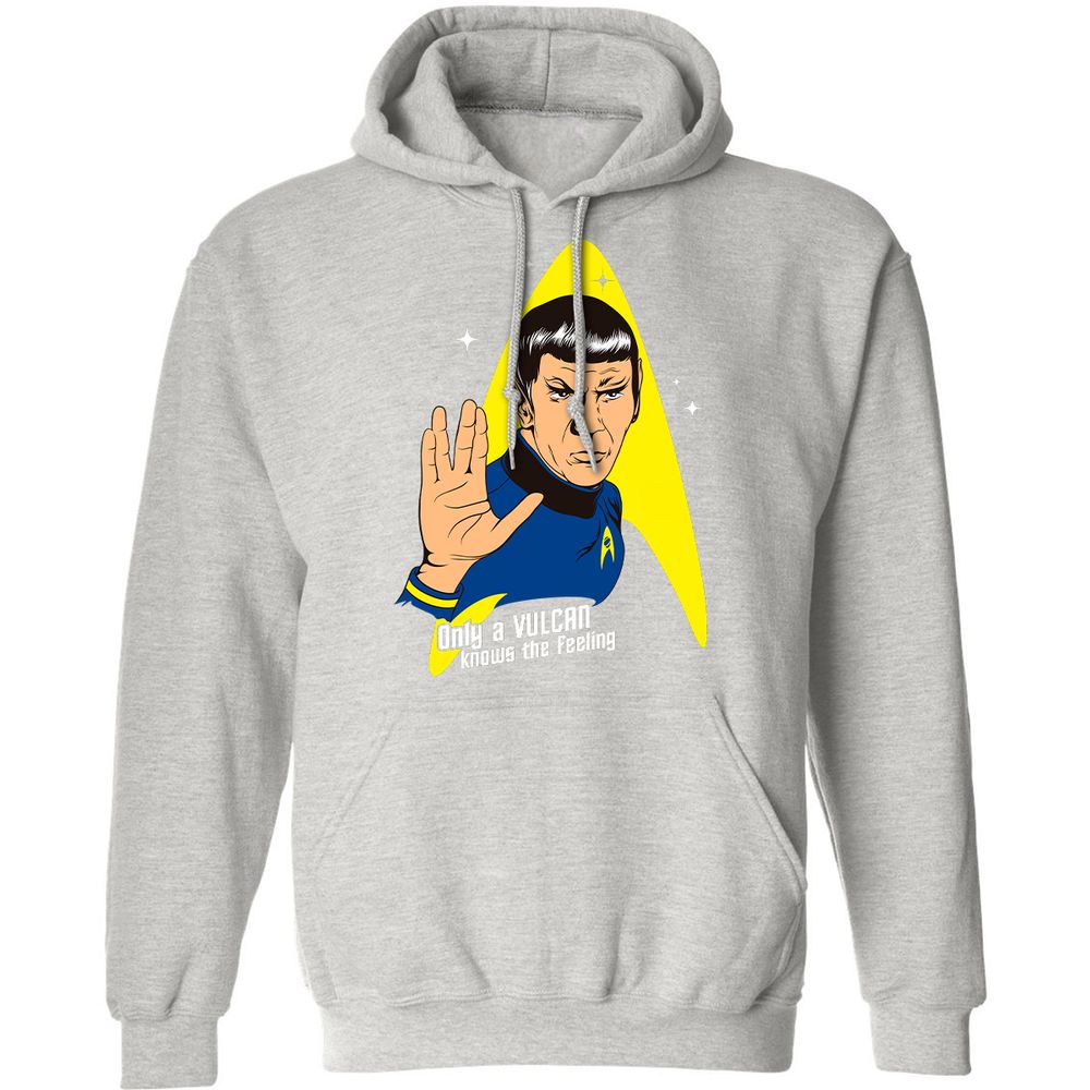 Classic Unisex Hoodie - CDZUV6VL - Ash - 8