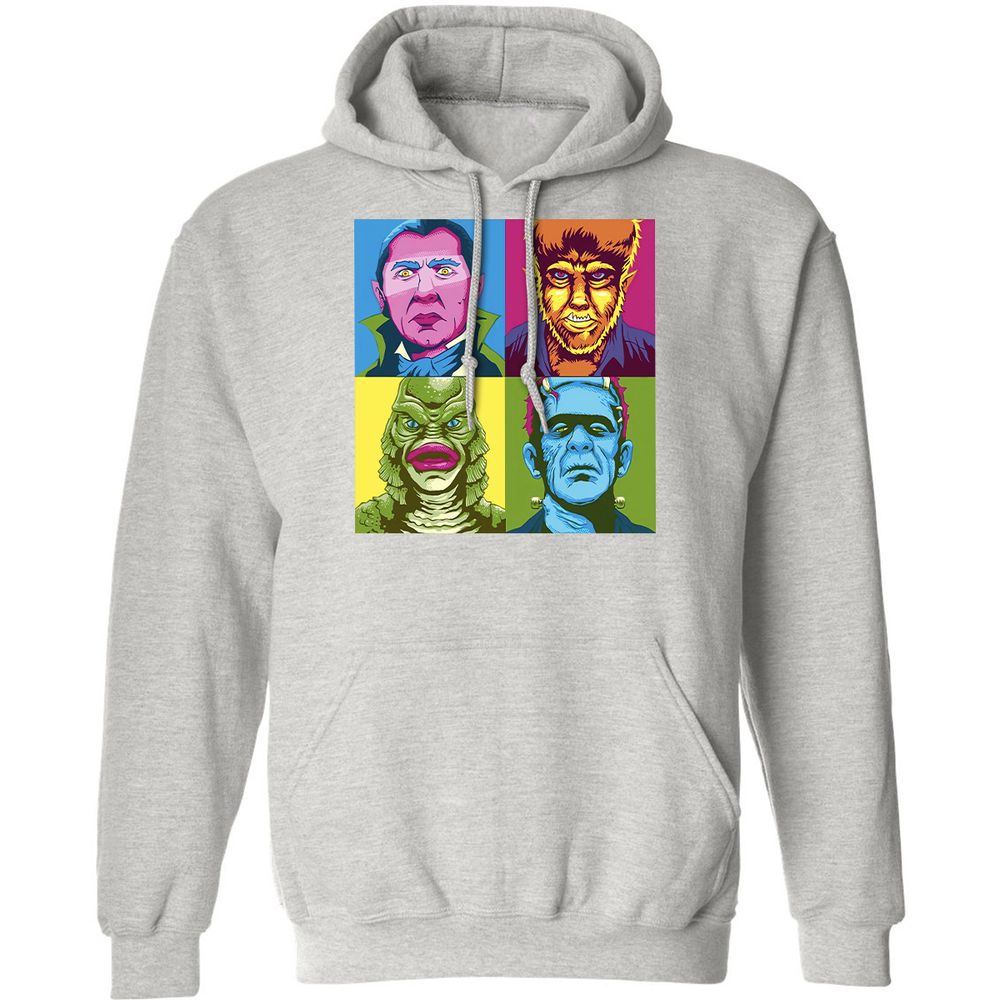 Classic Unisex Hoodie - QQG74CA5 - Ash - 8