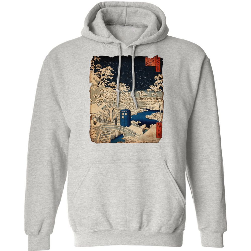 Classic Unisex Hoodie - HJ3KZJ1T - Ash - 8