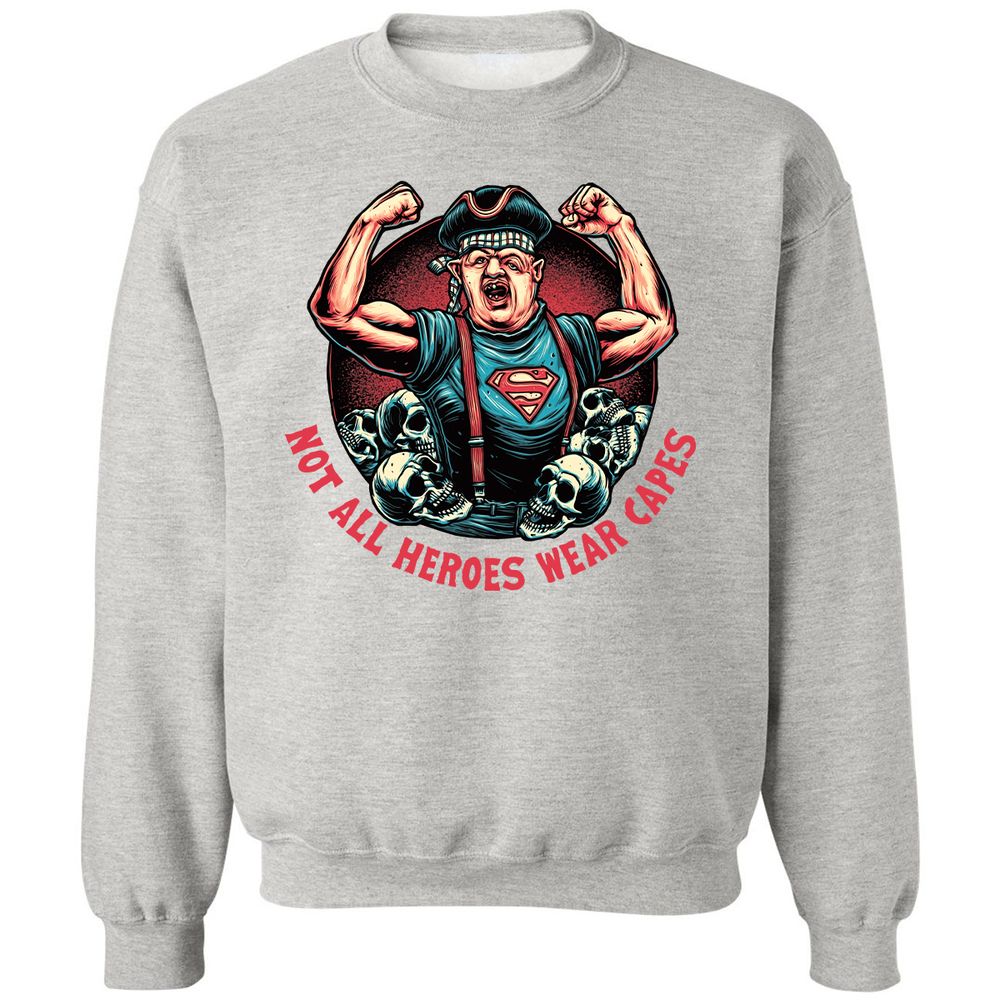 Classic Unisex Sweatshirt - MKJHWZ6K - Ash - 8