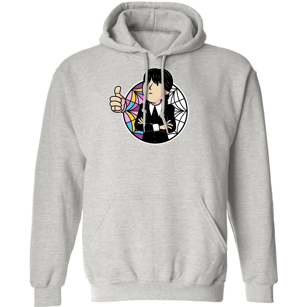 Classic Unisex Hoodie - GX7DK1BU - Ash - 8
