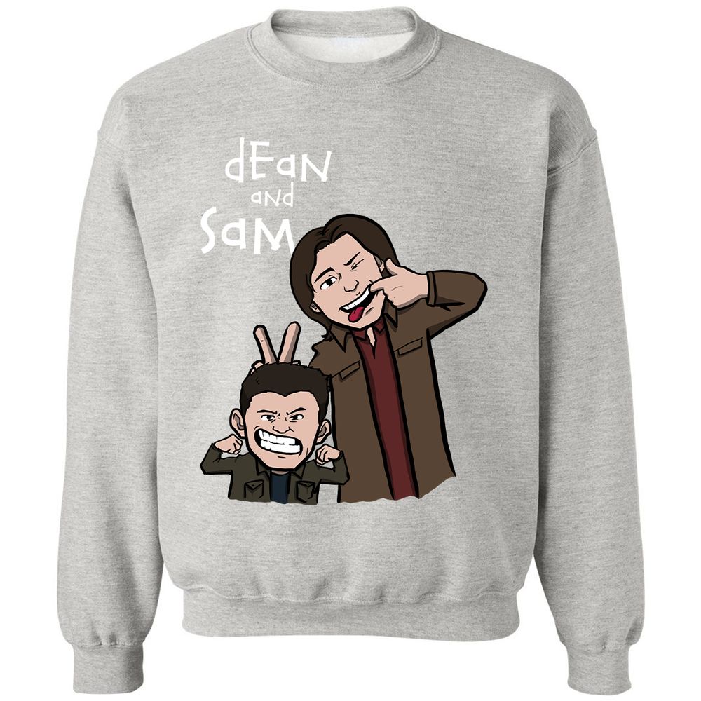Classic Unisex Sweatshirt - XVZX96BA - Ash - 8