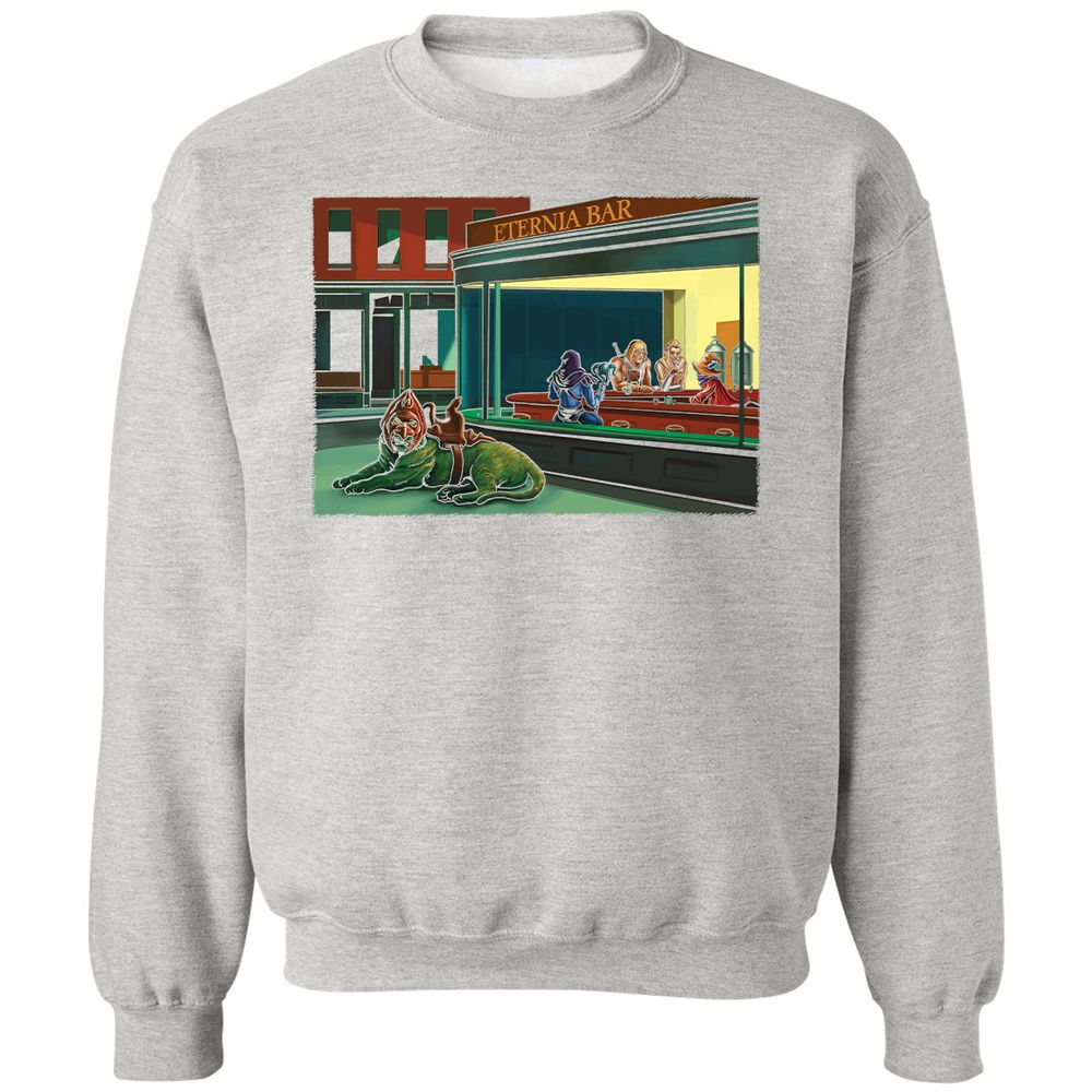 Classic Unisex Sweatshirt - UQK86USM - Ash - 8