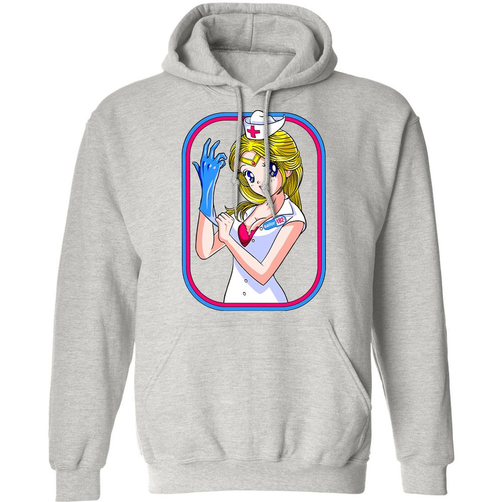 Classic Unisex Hoodie - TTV3SBMQ - Ash - 8