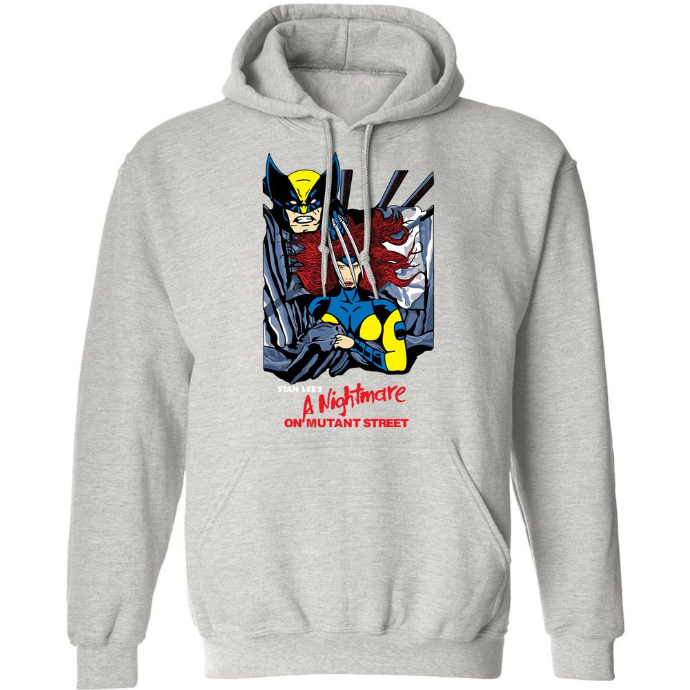 Classic Unisex Hoodie - 1NBXF49E - Ash - 8