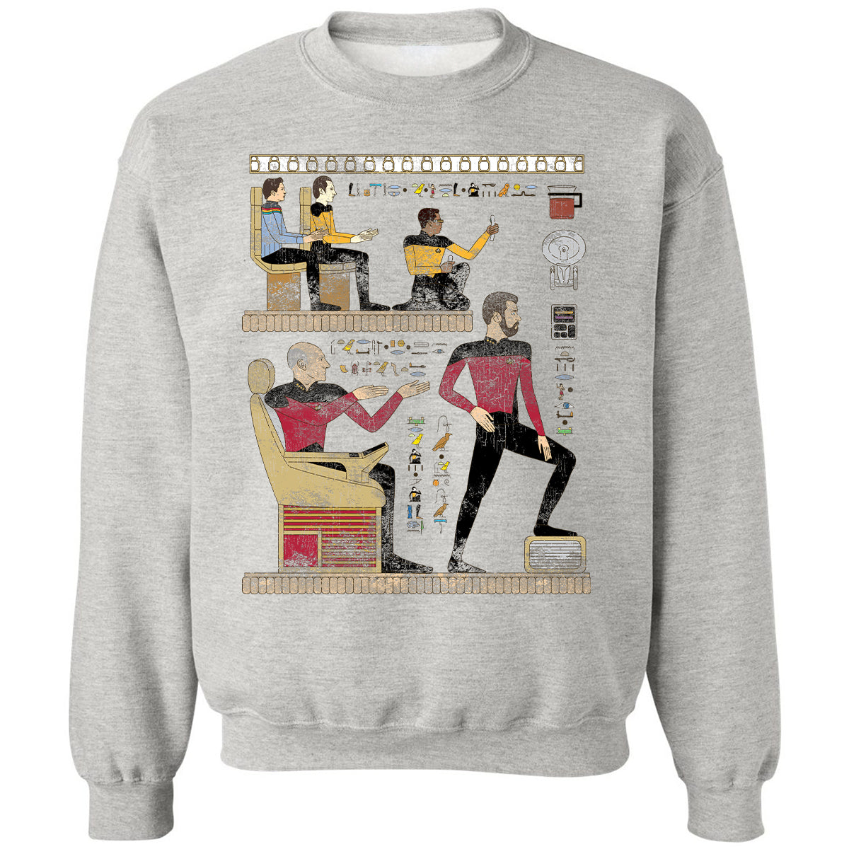 Classic Unisex Sweatshirt - H61A5WMY - Ash - 8