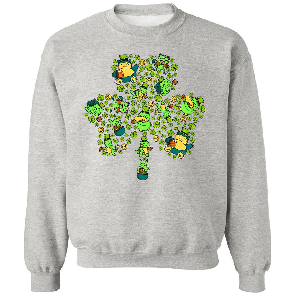 Classic Unisex Sweatshirt - PLC7SG4H - Ash - 8