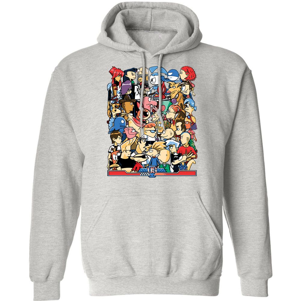 Classic Unisex Hoodie - CW9Q5VBD - Ash - 8