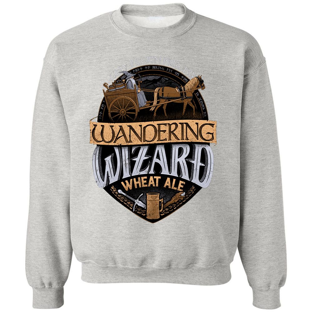 Classic Unisex Sweatshirt - YRD8SC4L - Ash - 8