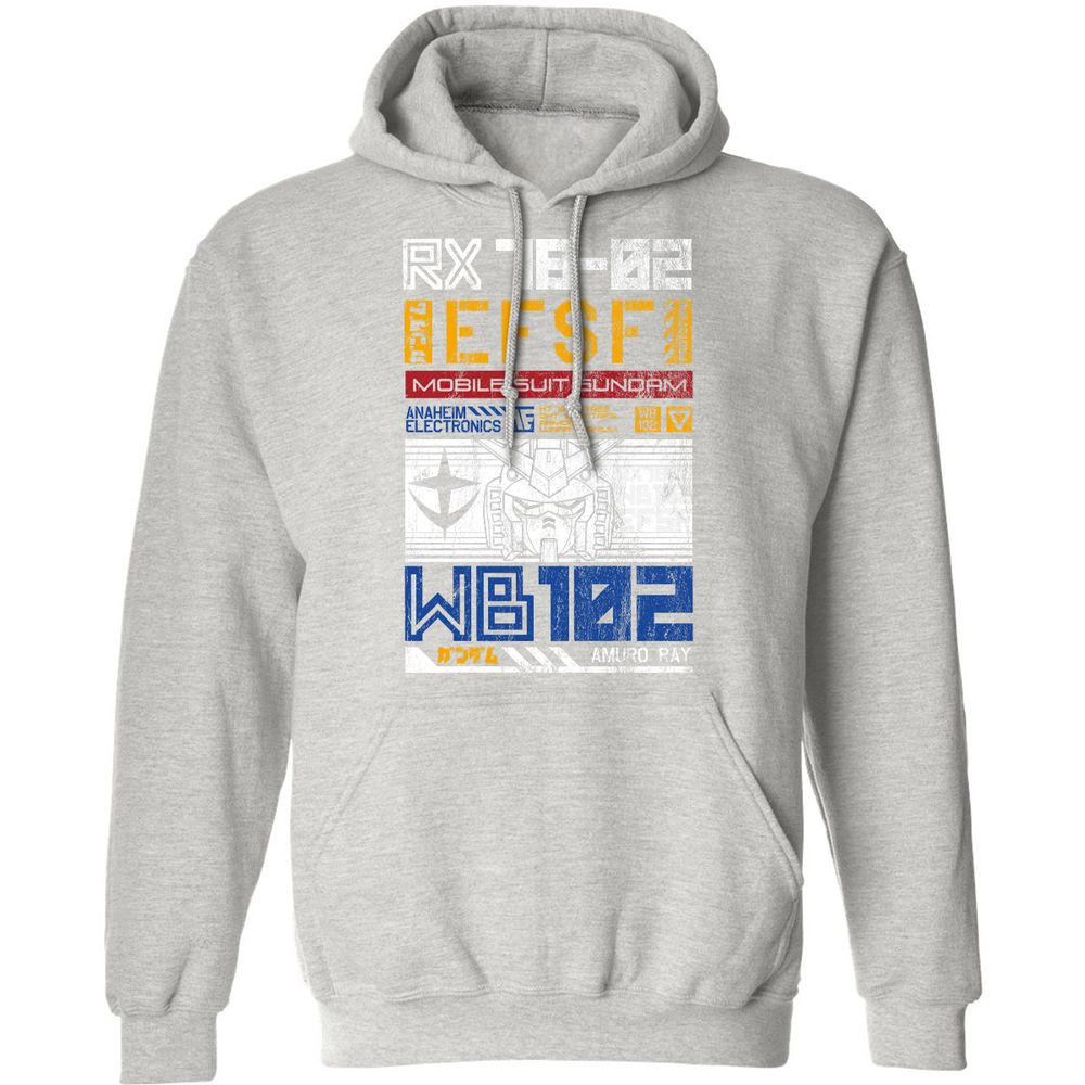 Classic Unisex Hoodie - RQWNFG9G - Ash - 8