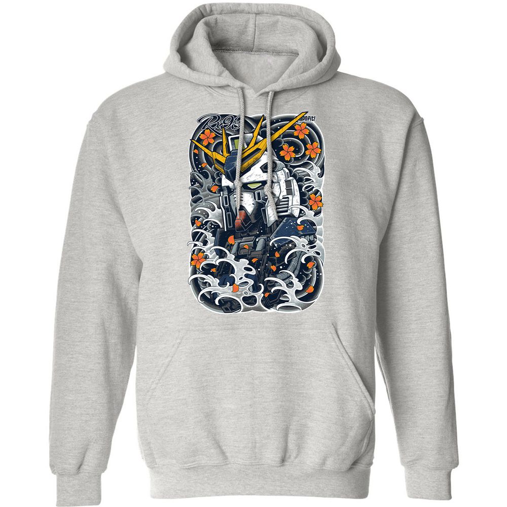 Classic Unisex Hoodie - MDS1H3Z4 - Ash - 8