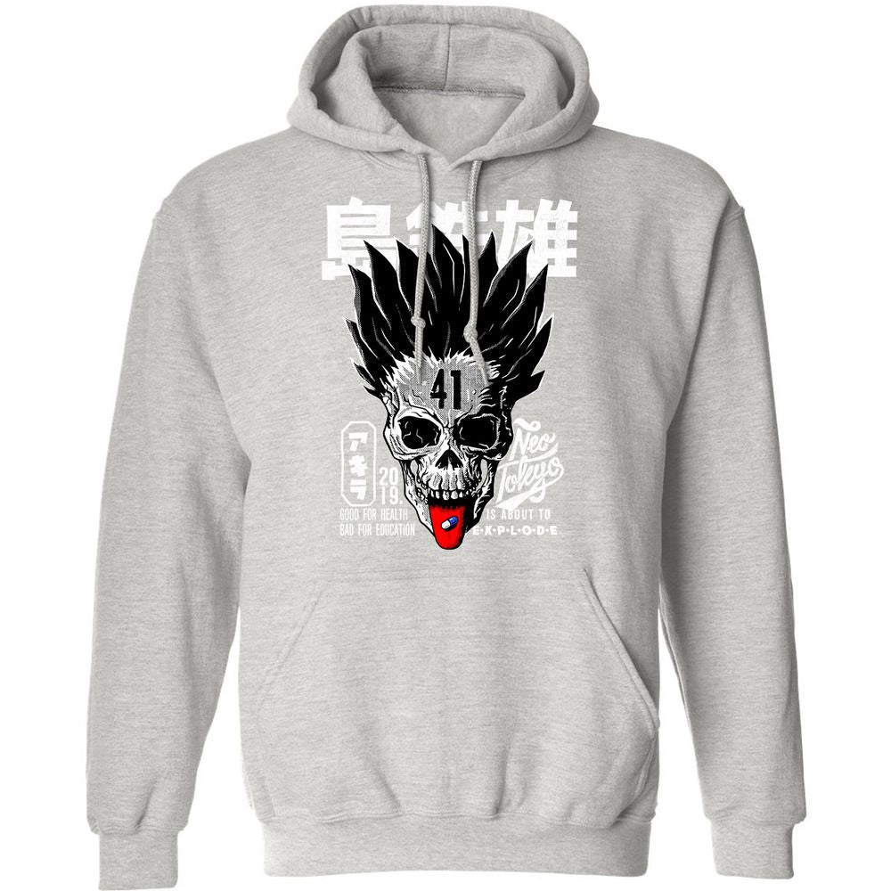 Classic Unisex Hoodie - P71KQG1F - Ash - 8
