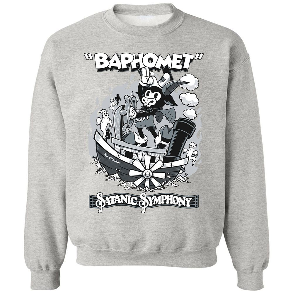 Classic Unisex Sweatshirt - SJ979R8J - Ash - 8