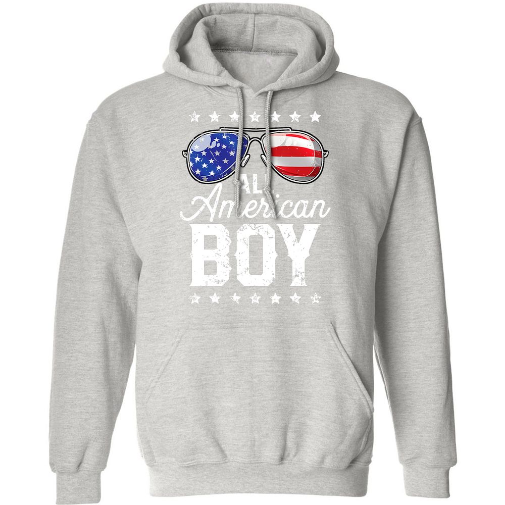 Classic Unisex Hoodie - 7YL5B5E4 - Ash - 8