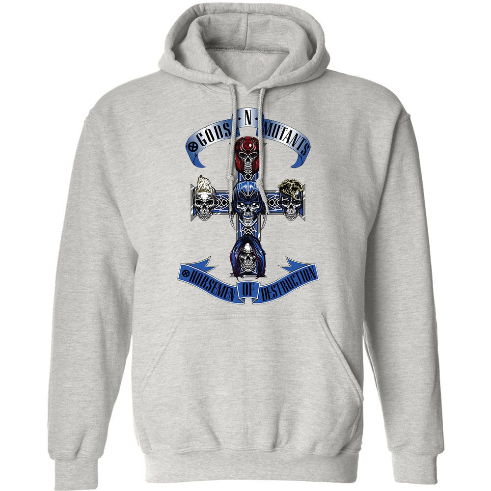 Classic Unisex Hoodie - QSLFD31U - Ash - 8