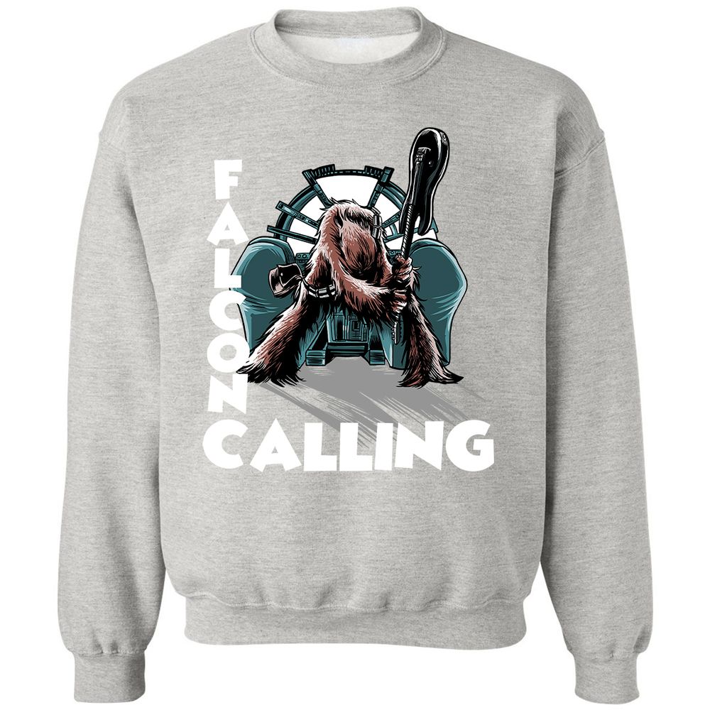 Classic Unisex Sweatshirt - UXW1ZYYN - Ash - 8