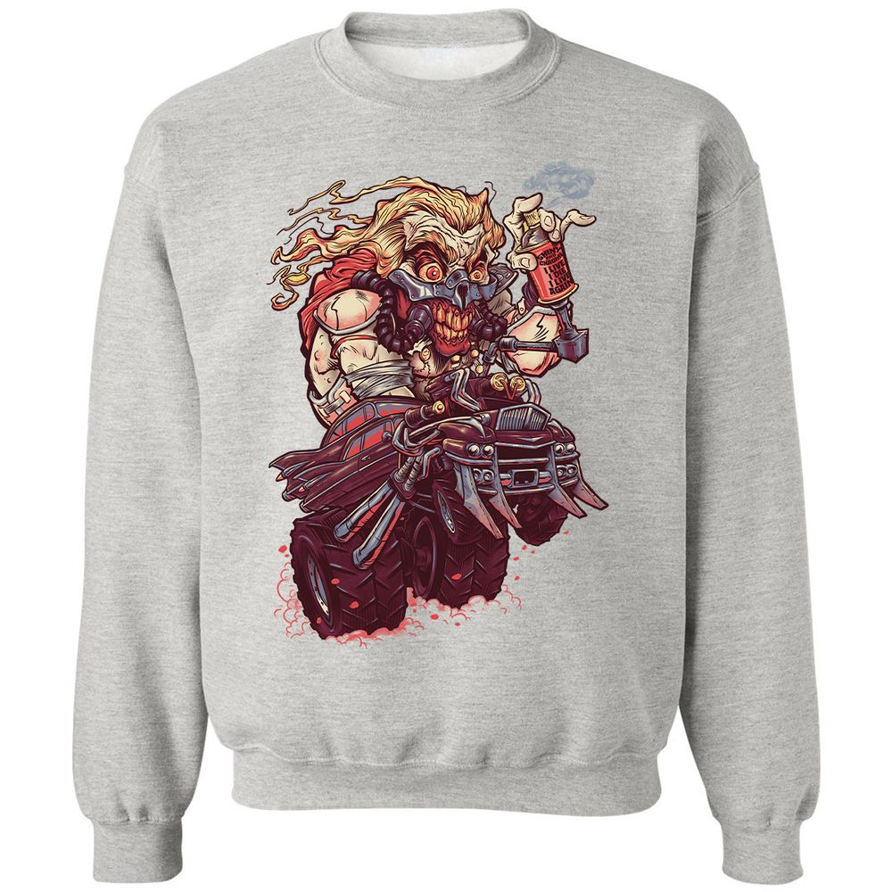 Classic Unisex Sweatshirt - CK3YUQ82 - Ash - 8