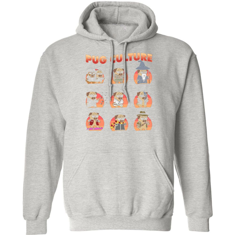 Classic Unisex Hoodie - ELVT7U8J - Ash - 8