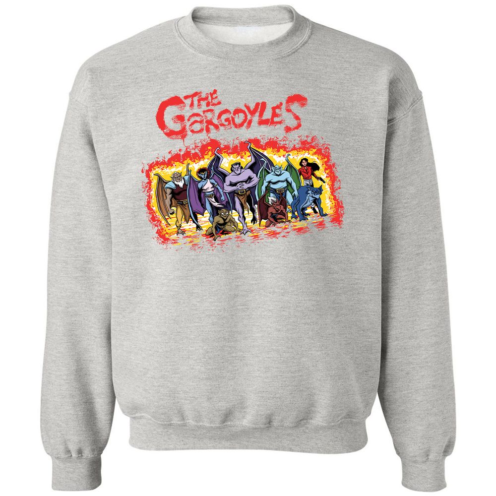 Classic Unisex Sweatshirt - A4YFH5BF - Ash - 8