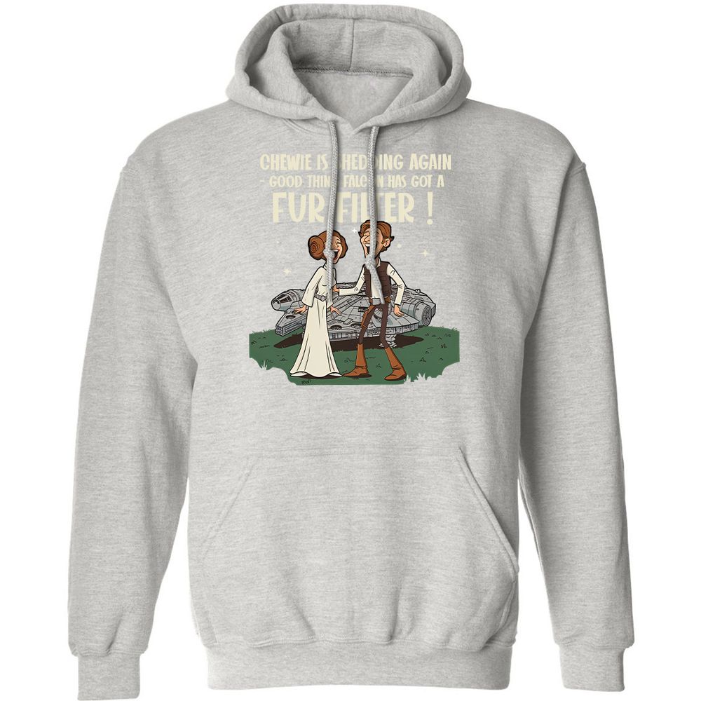 Classic Unisex Hoodie - XHMXC3V7 - Ash - 8