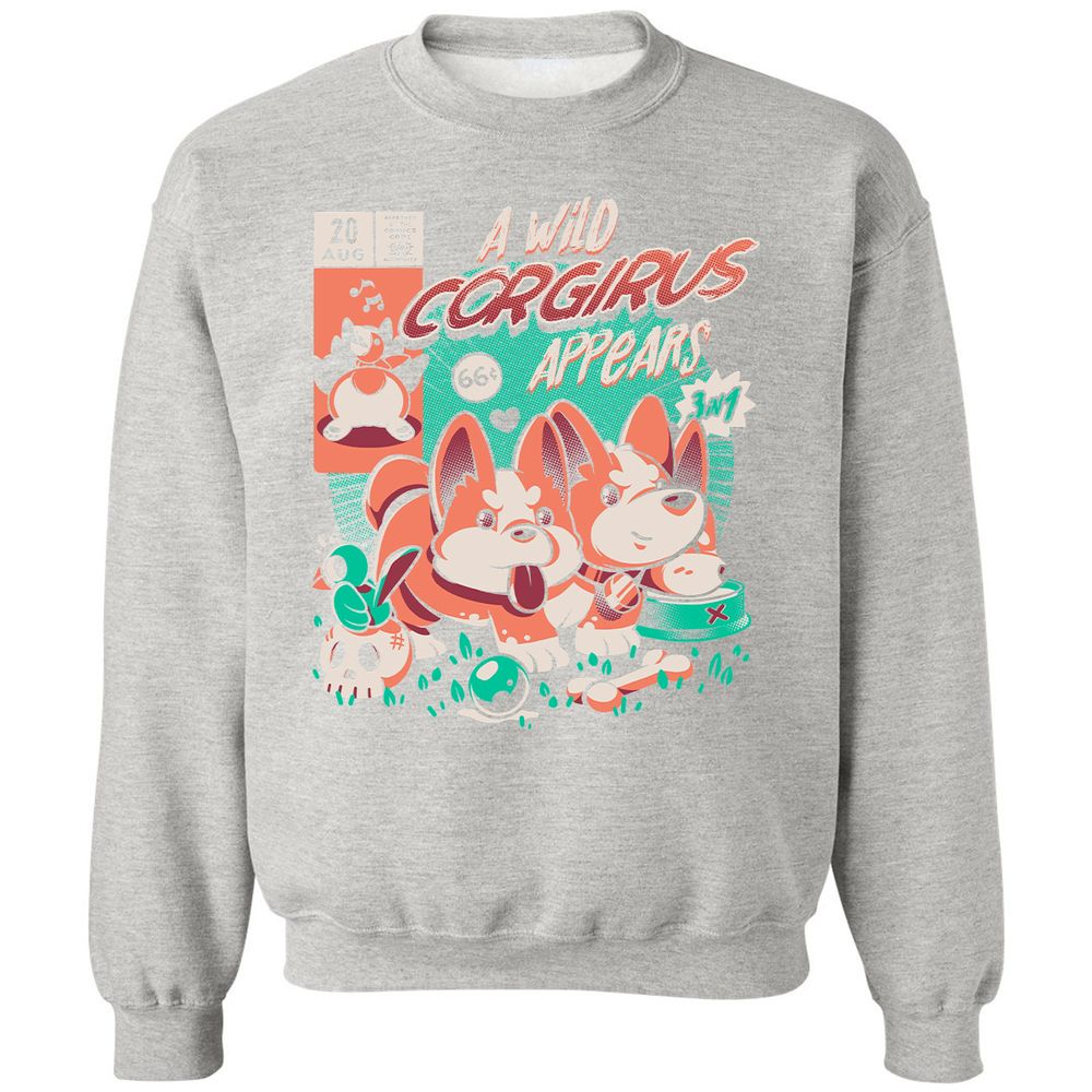 Classic Unisex Sweatshirt - 1JPQ74W9 - Ash - 8