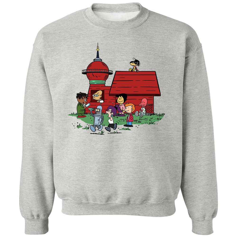 Classic Unisex Sweatshirt - 326V769T - Ash - 8