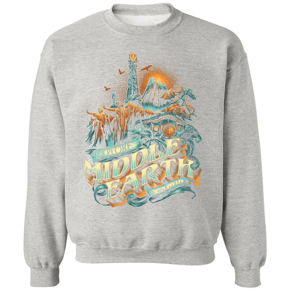 Classic Unisex Sweatshirt - KTCUDV19 - Ash - 8