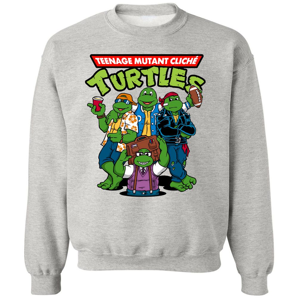 Classic Unisex Sweatshirt - Q59XA1R5 - Ash - 8