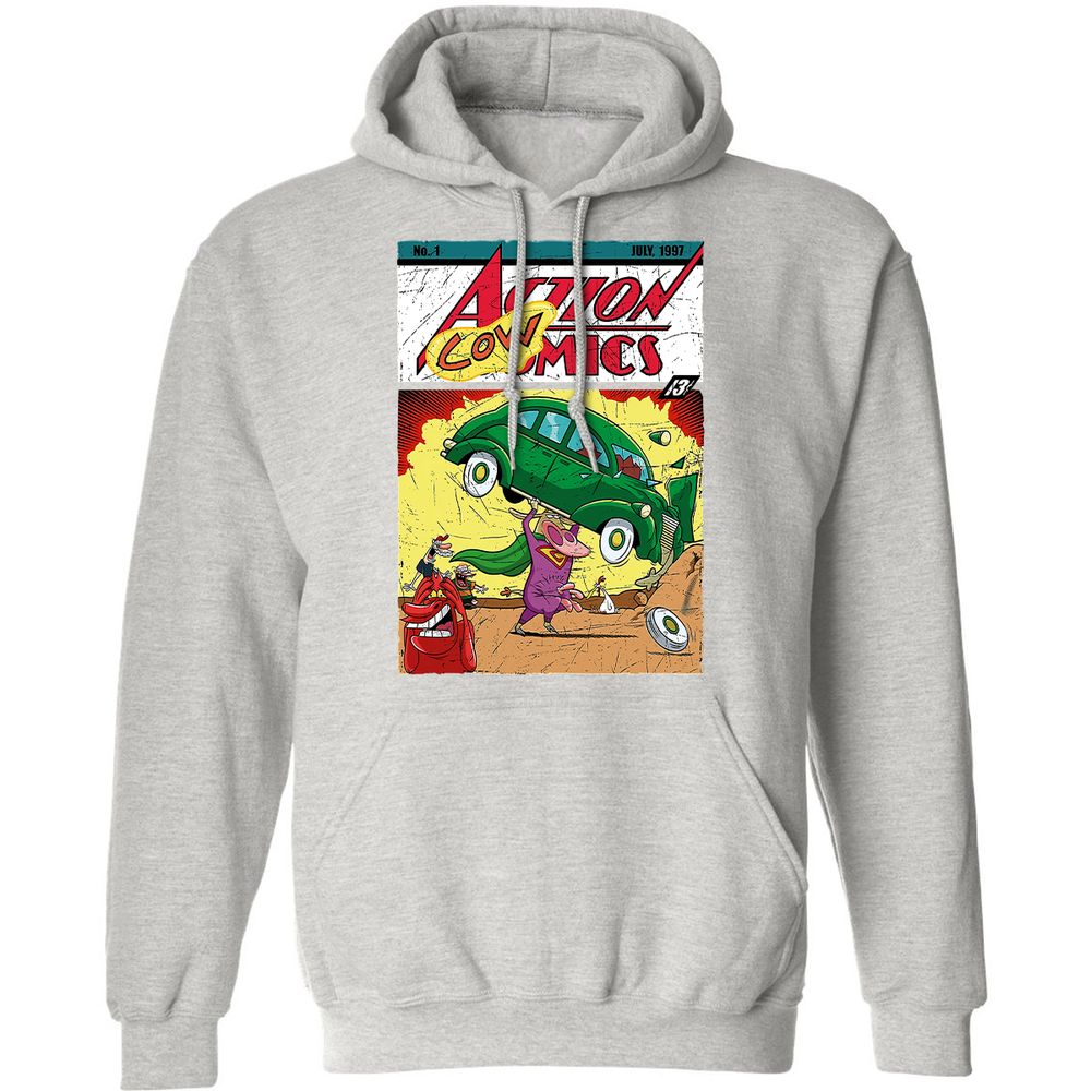 Classic Unisex Hoodie - 9618B2XL - Ash - 8