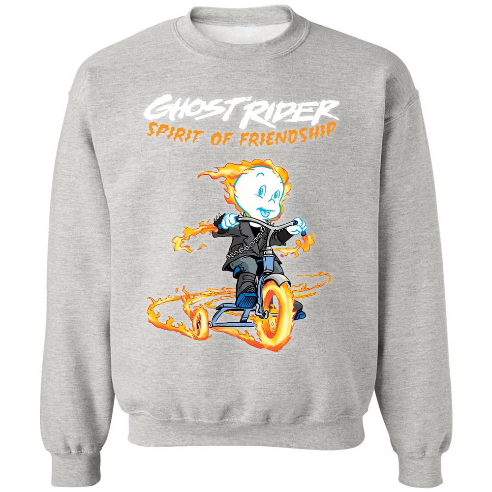 Classic Unisex Sweatshirt - HKMZ1F69 - Ash - 8