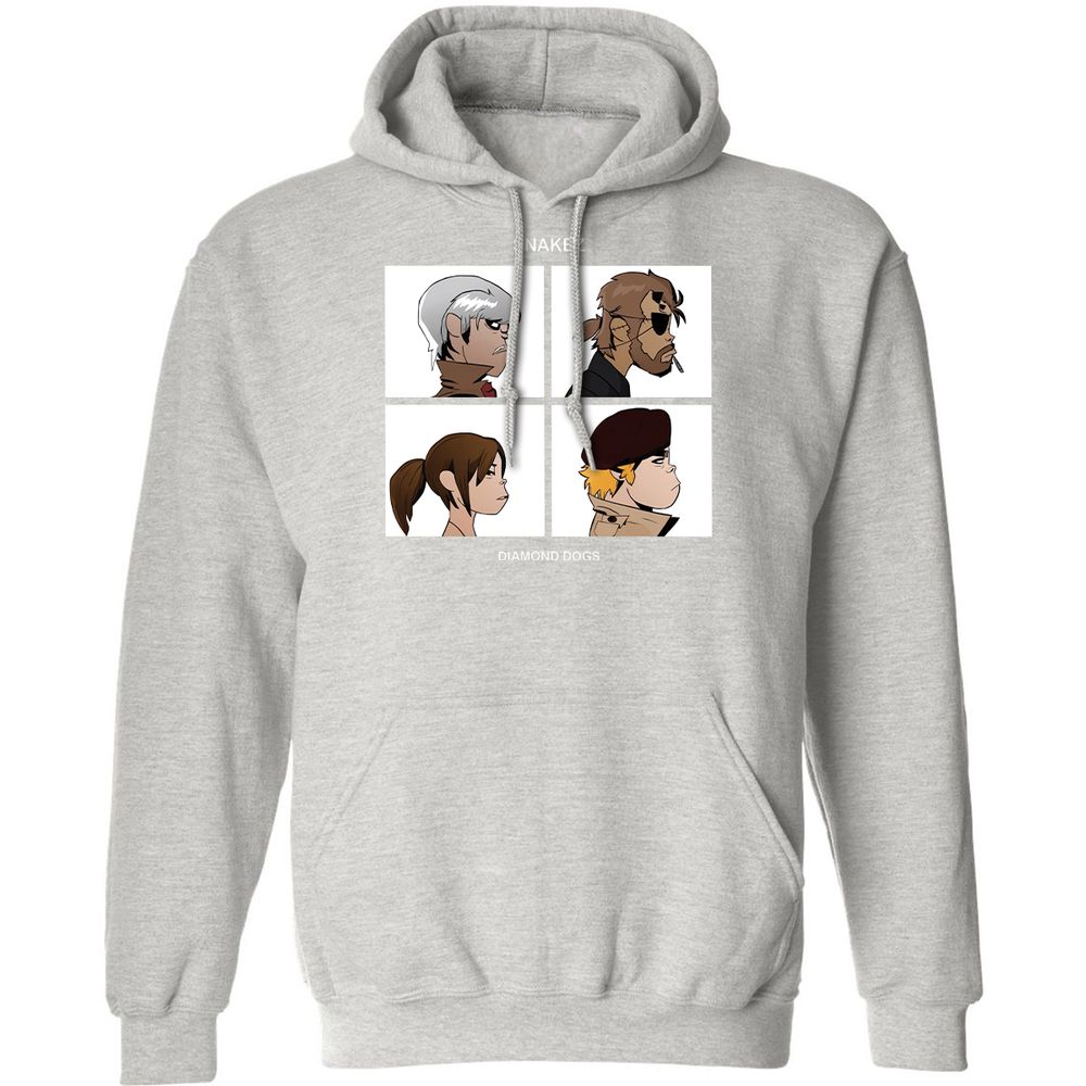 Classic Unisex Hoodie - QB94ADSX - Ash - 8