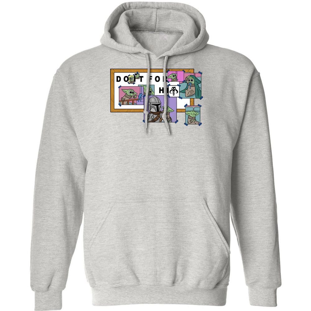 Classic Unisex Hoodie - QJ9E94RV - Ash - 8