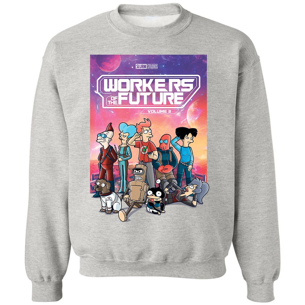 Classic Unisex Sweatshirt - EBXUEAPB - Ash - 8