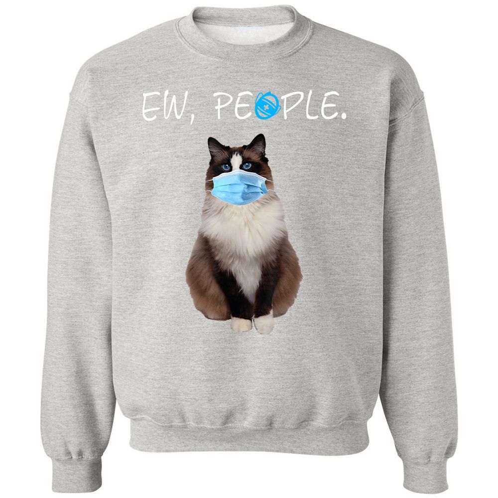 Classic Unisex Sweatshirt - LR7QXZGT - Ash - 8